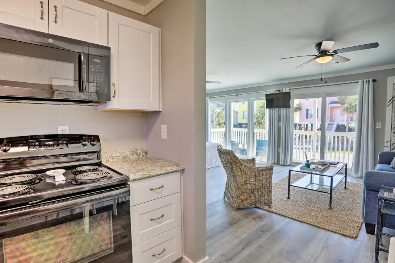 Updated Studio 1-Block Walk To Surfside Beach! شاطئ ميرتل المظهر الخارجي الصورة
